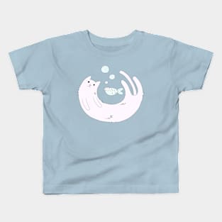 Aquarium Cat Kids T-Shirt